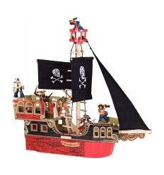 BATEAU DES PIRATES BOIS 2