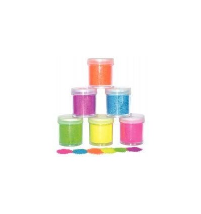 LOT 6 SALIERES POUDRE FLUO 45G