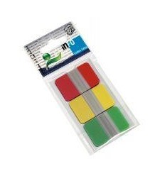 CARTE 3X25 INDEX RIGIDE 38MM 2