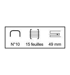 AGRAFEUSE PINCE 5531 MENTH 15F 2