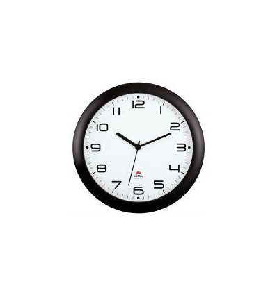 HORLOGE SILENCIEUSE D30CM NOIR