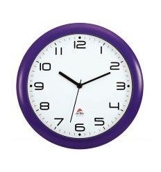 HORLOGE SILENCIEUSE D30 PRUNE