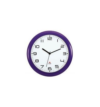 HORLOGE SILENCIEUSE D30 PRUNE