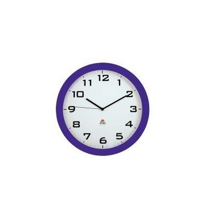 HORLOGE SILENCIEUSE D38 PRUNE