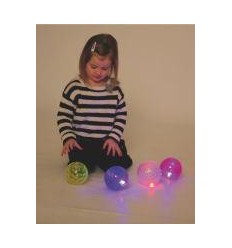 CRT 4 BALLES LUMINEUSE D10CM 2