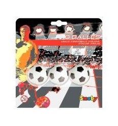 LOT 3 BALLES PLASTIQ BABY-FOOT