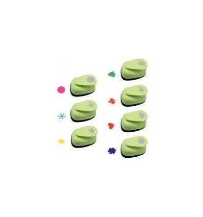 PERFO GEANT VERT 76MM ROND