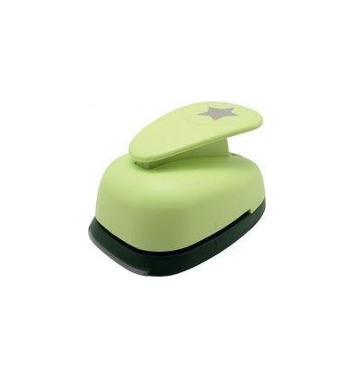 PERFO GEANT VERT 76MM ETOILE