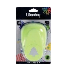 PERFO GEANT VERT 76MM SAPIN