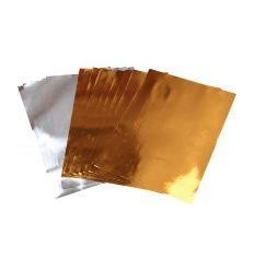 POCH 15F METAL ADHESIV OR/ARG