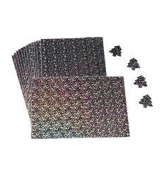 POCH 15F A4 HOLOGRAPHIQ ARGENT