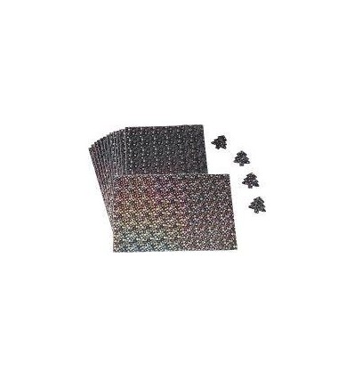 POCH 15F A4 HOLOGRAPHIQ ARGENT