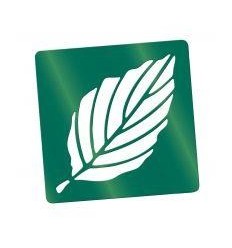PAQ 12 POCHOIRS FEUILLES ARBRE