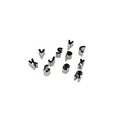 LOT 26EMPORTE PCS METAL ALPHAB