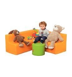 CANAPE 5/6 PLACES ORANGE