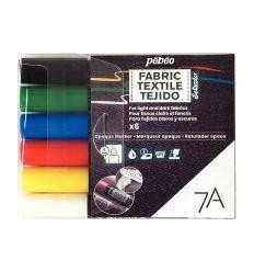 POCHET 6 FEUTR TEXTIL OPAQUE