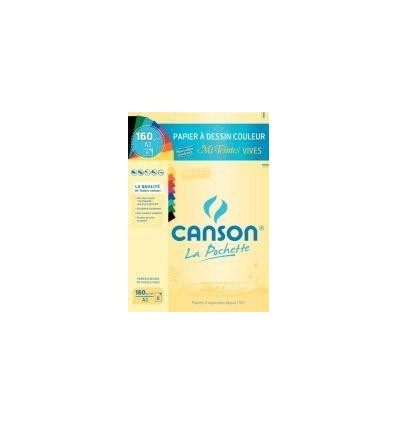 POCH 8F MI-TEINTE A3 160G VIVE