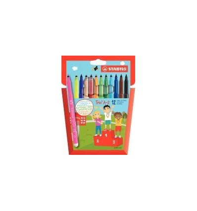 LOT12POCH FEUTRE TRIO AZ DT3GR