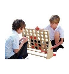 4 EN LIGNE GEANT EN BOIS