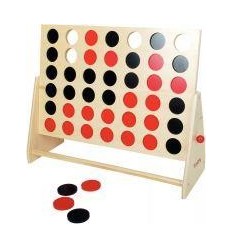 4 EN LIGNE GEANT EN BOIS 2