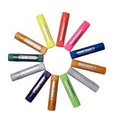 BTE 12 STICKS GOUACHE FLUO+MTL
