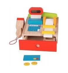 CAISSE P/EPICERIE EN BOIS