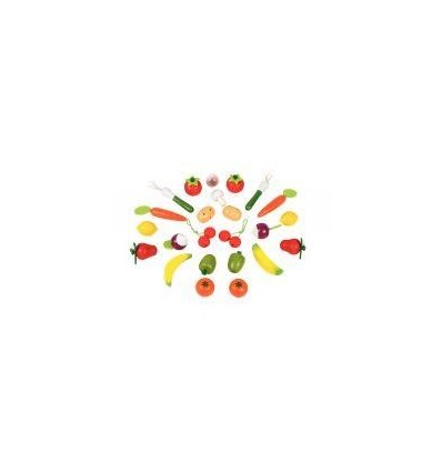 PANIER 24 FRUIT+LEGUME BOIS