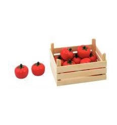 CAGETTE 10 TOMATES EN BOIS