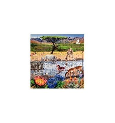 PUZZ 81P BOIS SAVANE AFRICAINE
