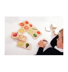 MEMO 28PCS FRUIT/LEGUME BOIS