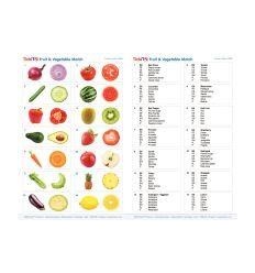 MEMO 28PCS FRUIT/LEGUME BOIS 2