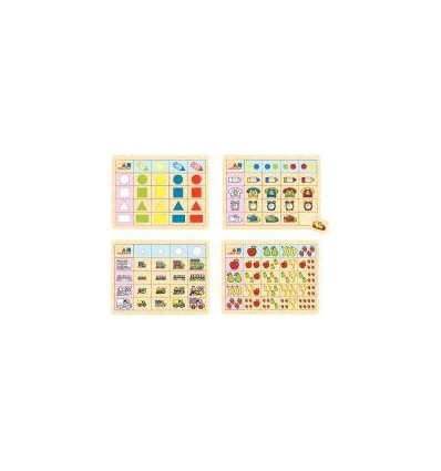 LOT 4 TABL DBLE ENTREE SERIE 1