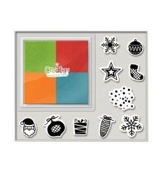 COFF 10TAMPON DECOR DE NOEL