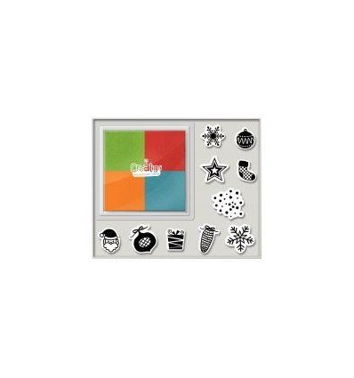 COFF 10TAMPON DECOR DE NOEL