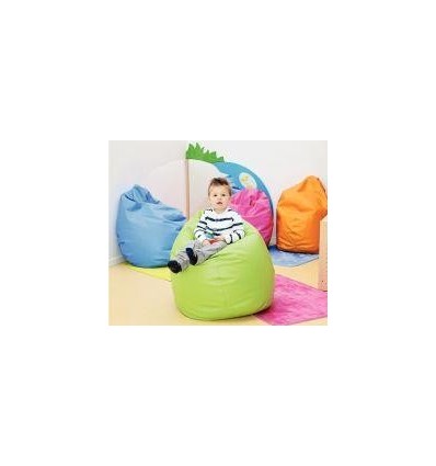 COUSSIN POIRE 100X49 BLEU