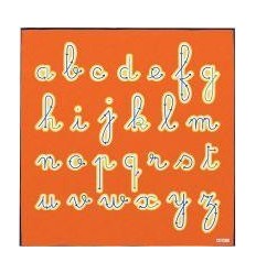 TAPIS 2MX2M LETTRES MINUSCULE