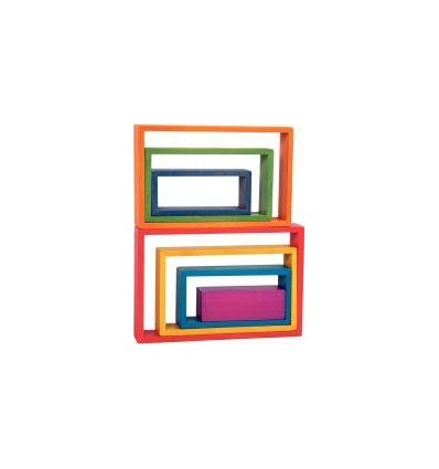 BTE 7 RECTANGLES ARC-EN-CIEL
