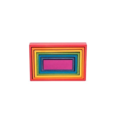 BTE 7 RECTANGLES ARC-EN-CIEL