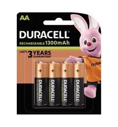 BL 4ACCU DURACEL AA 1300A PLUS 2