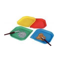 LOT 4 PLATEAUX 25x25x2.5CM ASS 2