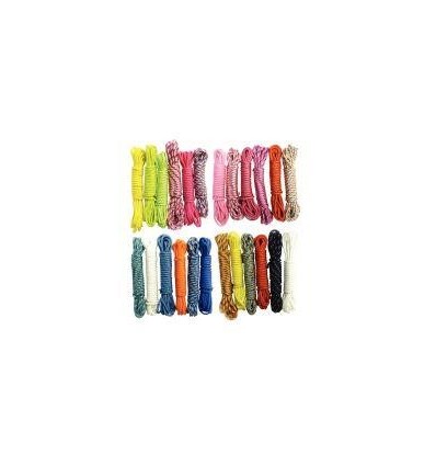 LOT 24 FILS PARACORDE 3MX2MM