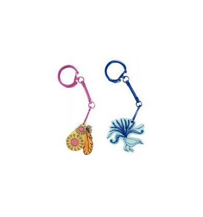 SAC 10 ATTACHES PORTE-CLES MTL