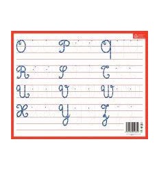 ARDOISE EFF SEC MAJ/CURSIVE