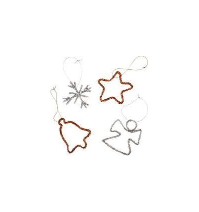 ECHEVEAU 10M CHENILLE D6MM ARG