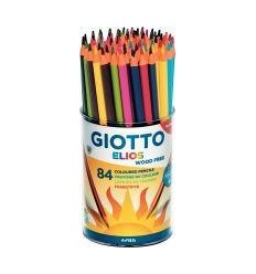 POT 84CRAYONS ELIOS WOOD FREE