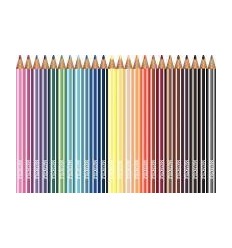 POCH 24 CRAYON COUL MAJUSCULE