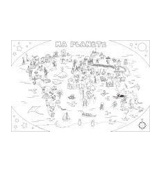 COLORIAGE GEANT ATLAS