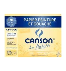 POCH 6F DESS BLANC 370G 24X32 2