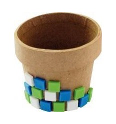 SAC 1KG MOSAIQUE PLASTIC 1X1CM