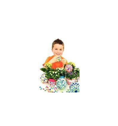 SAC 1KG MOSAIQUE PLASTIC 1X1CM